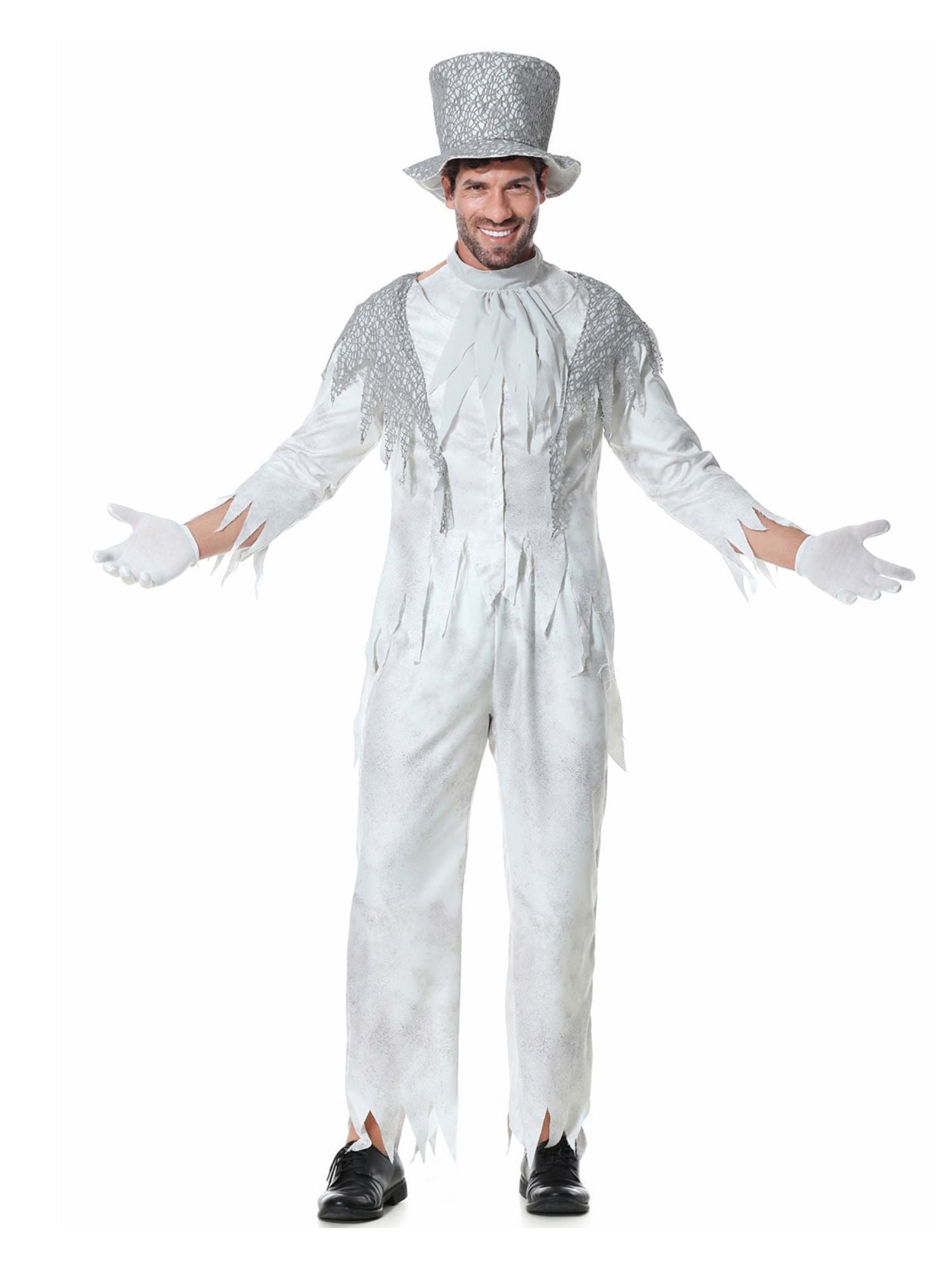 Corpse Bride Paar Kostüm für Erwachsene im klassischen Braut- und Bräutigam-Stil