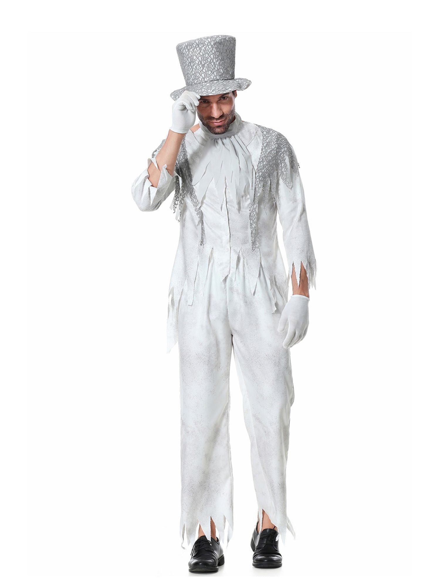 Corpse Bride Paar Kostüm für Erwachsene im klassischen Braut- und Bräutigam-Stil