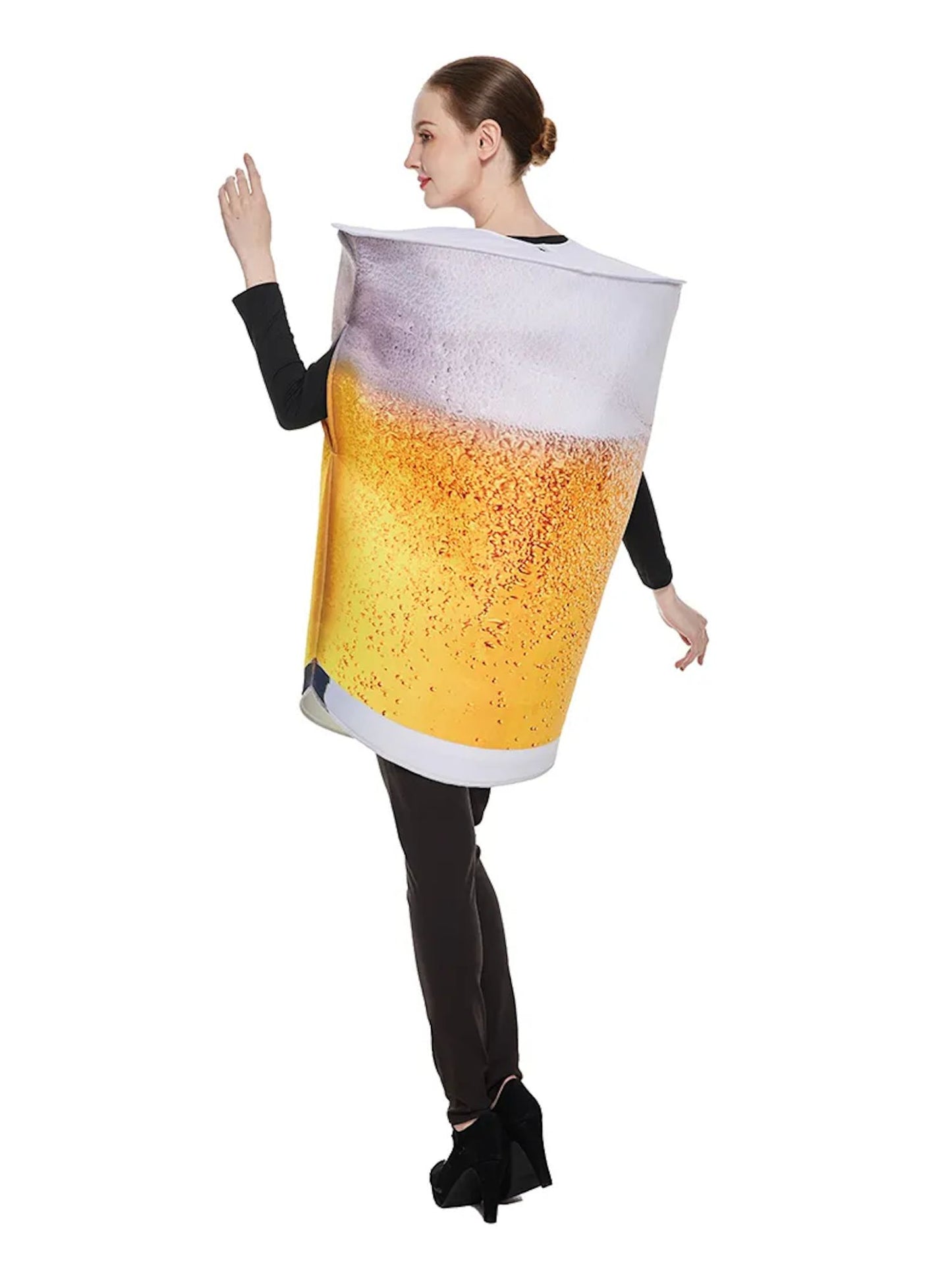 Ronderf | Bierflaschen Kostüm Unisex | Lustiger Jumpsuit