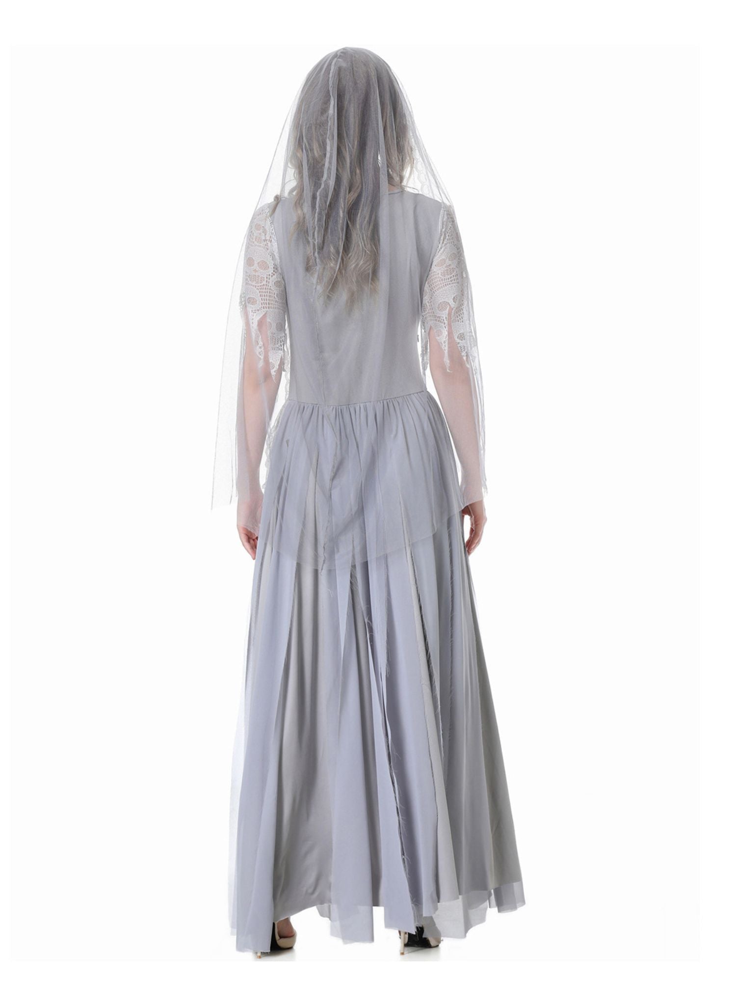 Corpse Bride Paar Kostüm für Erwachsene im klassischen Braut- und Bräutigam-Stil