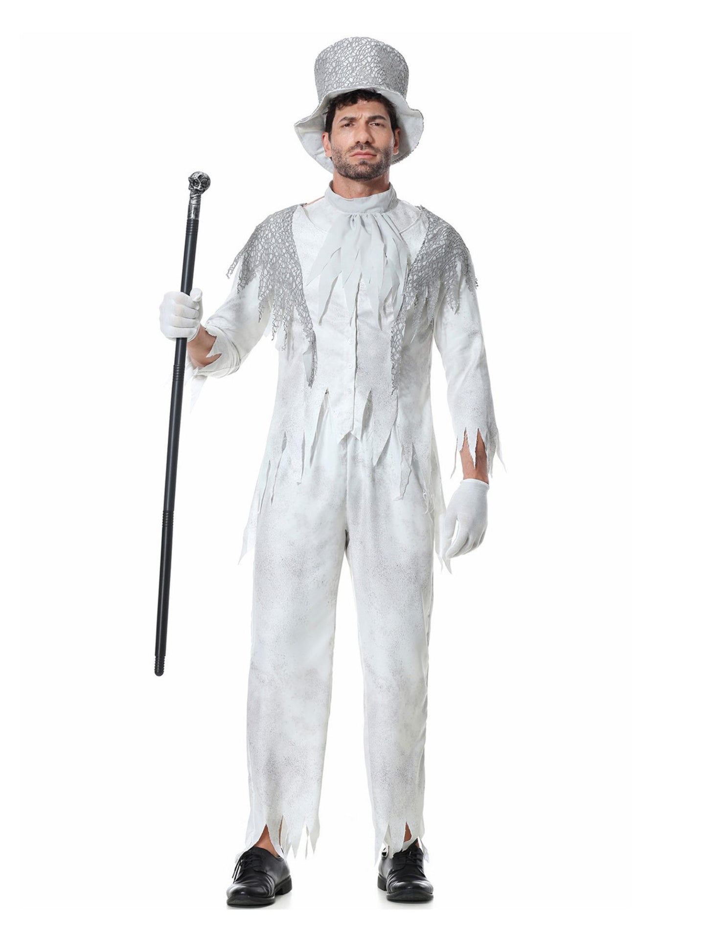 Corpse Bride Paar Kostüm für Erwachsene im klassischen Braut- und Bräutigam-Stil